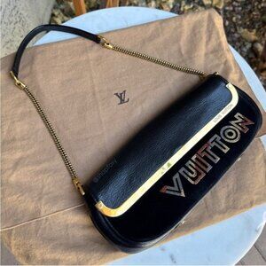 Louis Vuitton Avant Garde Leather Pochette Shoulder Bag